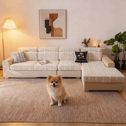 Machine Washable Sofa Cover - Scratch Resistant, Pet Friendly Furniture Protector for Couches
