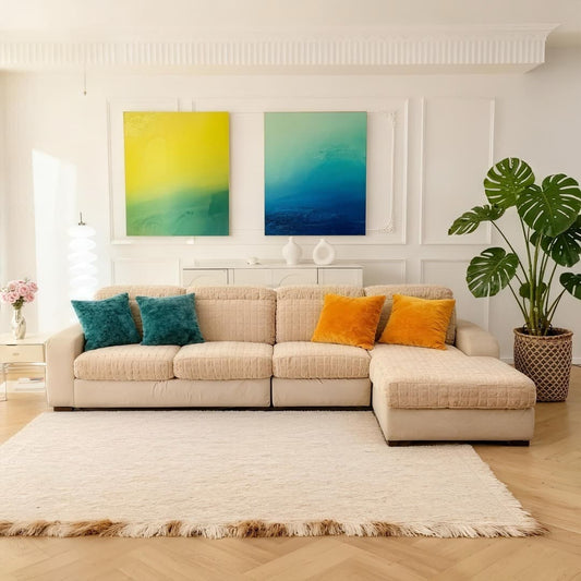 Best Pet-Friendly Fleece Sofa Cover: 360° Full Coverage, Anti-Slip, Machine Washable to Protect Your Sofa from Stains & Claws