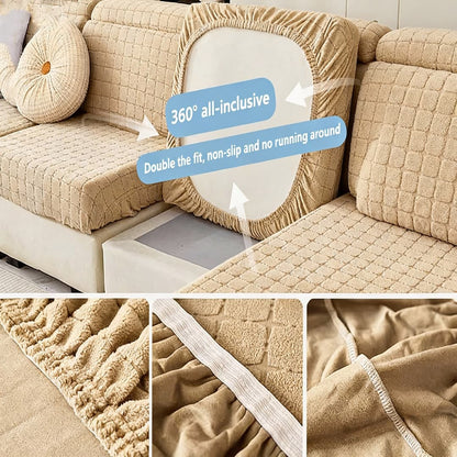 Pet Proof Sofa Cover,Full Coverage, Anti Slip & Machine Washable