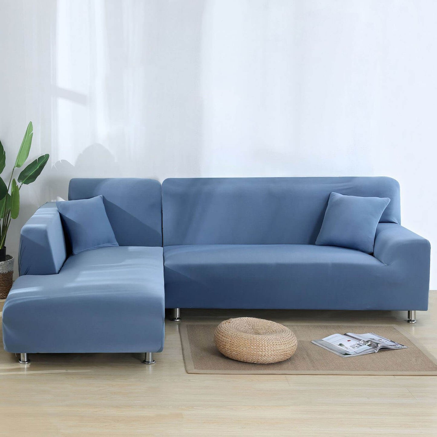 Sectional Couch Covers L Shape Sofa Covers