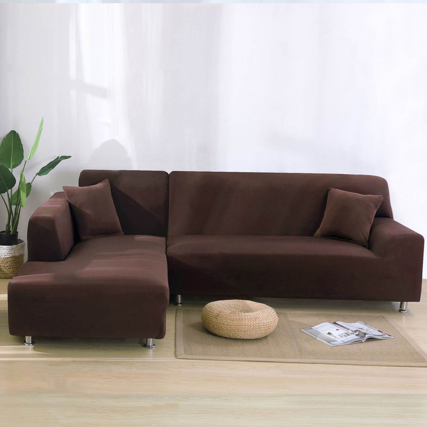 Sectional Couch Covers L Shape Sofa Covers