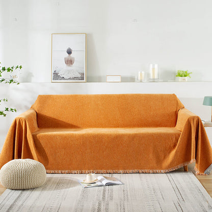 Pet Proof Chenille Sofa Cover by Sofa Cover First - Machine Washable, Scratch Resistant Protector for Couches with Dogs or Cats