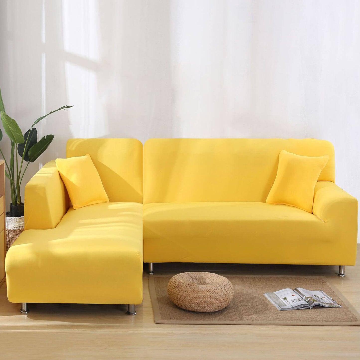 Sectional Couch Covers L Shape Sofa Covers