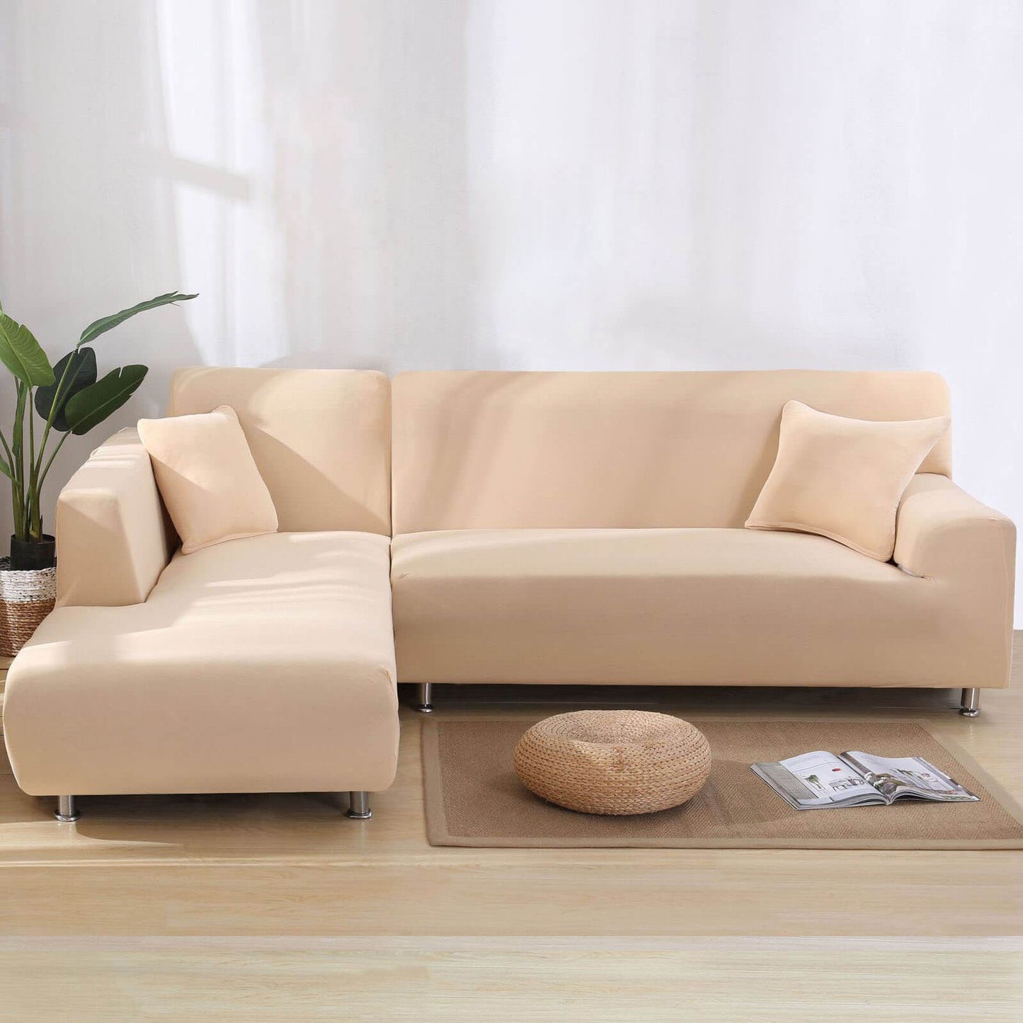 Sectional Couch Covers L Shape Sofa Covers